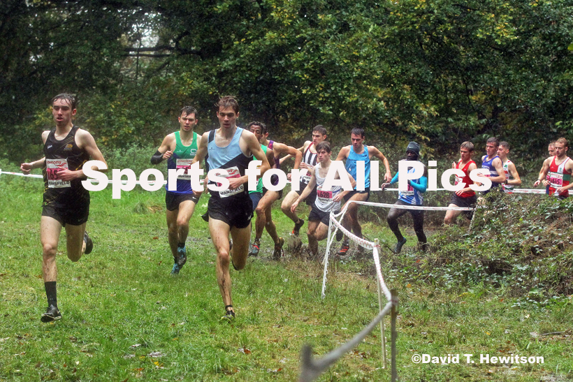 Junior men, National Cross Country Relay Champs., Berry Hill Park, Mansfield.  Photo: David T. Hewitson/Sports for All Pics